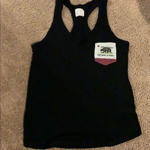California pocket Tank top T-shirt